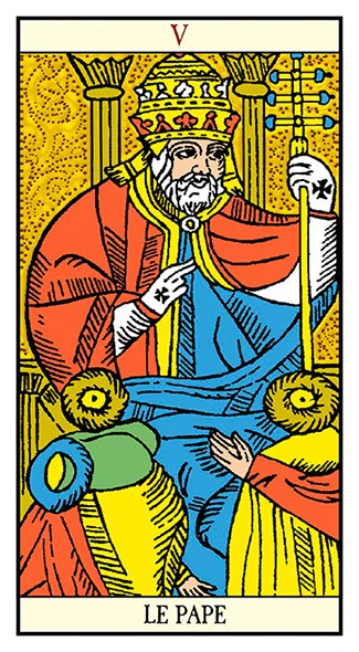 Golden Tarot of Marseille Cards